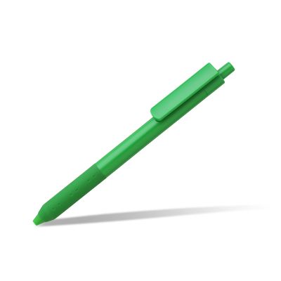 ONYX, plastic ball pen, kelly green