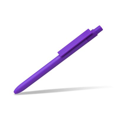 AVA, plastic ball pen, purple