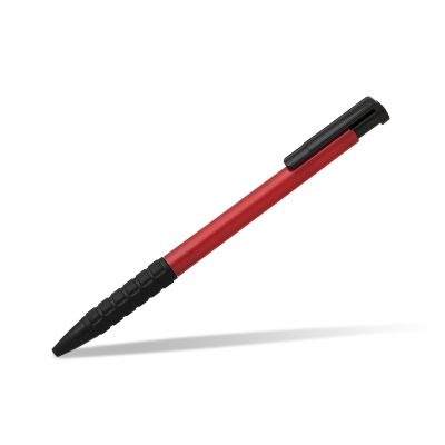 2001, plastic ball pen, red