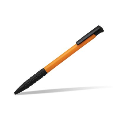 2001, plastic ball pen, orange