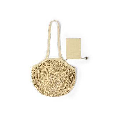 GINGER, cotton shopping bag, 160 g/m2, beige