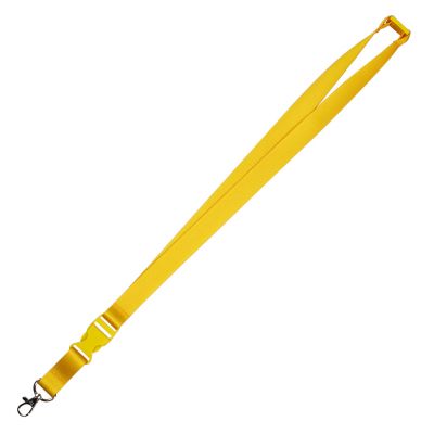 LANY 20 PRO, trakica za ključeve, 20 mm, žuta