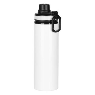 DEPORTIVO SUBLI, sublimation sports bottle, 800 ml, white