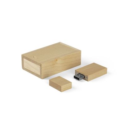 YUKON 3.0, usb flash memory in a gift box, beige